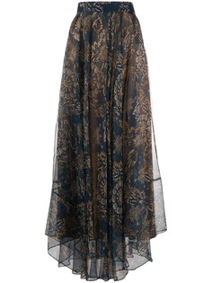 Brunello Cucinelli юбка макси с цветочным принтом
