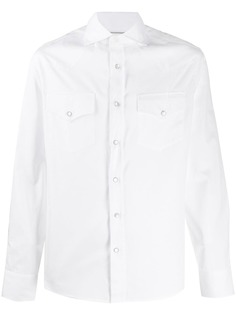 Brunello Cucinelli рубашка с карманами