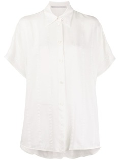 Stella McCartney полосатая рубашка с короткими рукавами