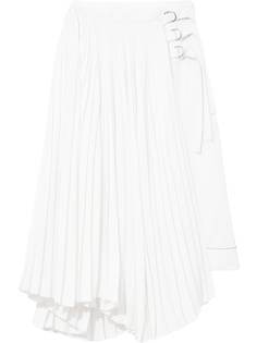 Proenza Schouler юбка со складками и пряжкой