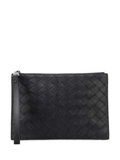 Bottega Veneta мини-клатч с плетением Intrecciato