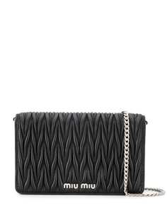 Miu Miu стеганая сумка на плечо