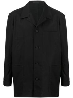 Yohji Yamamoto куртка-рубашка на пуговицах