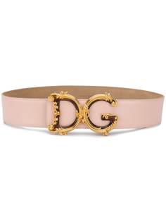 Dolce & Gabbana ремень с пряжкой DG