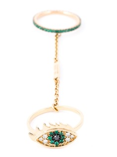 Delfina Delettrez кольцо Two in one eye