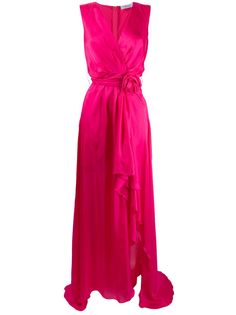Blumarine платье с бантом и запахом