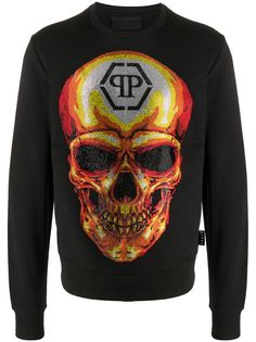 Philipp Plein джемпер с декором Skull