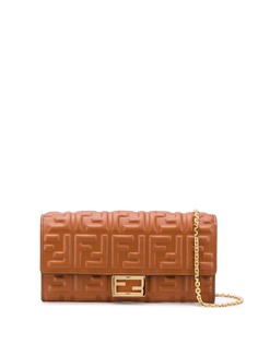 Fendi кошелек Baguette на цепочке