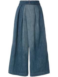 Loewe culotte denim trousers