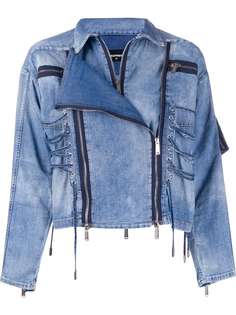 Dsquared2 многослойная джинсовая куртка