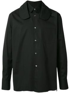 Comme Des Garçons Shirt layered-collar cotton shirt