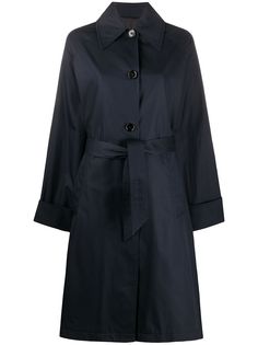 Mm6 Maison Margiela однобортное пальто с поясом