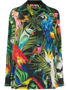 Dolce & Gabbana рубашка с принтом