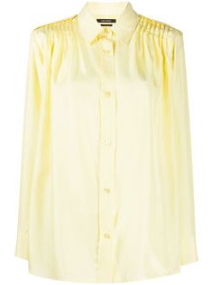 Isabel Marant рубашка со складками на плечах