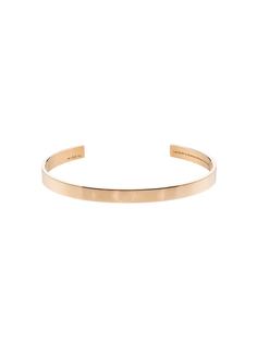 Le Gramme открытый браслет с логотипом