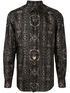 Dolce & Gabbana рубашка с графичным принтом