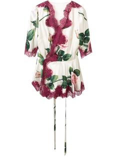 Dolce & Gabbana блузка с принтом