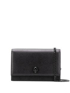 Alexander McQueen клатч с декором Skull
