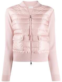 Moncler пуховик узкого кроя