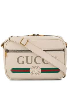 Gucci сумка на плечо с принтом логотипа