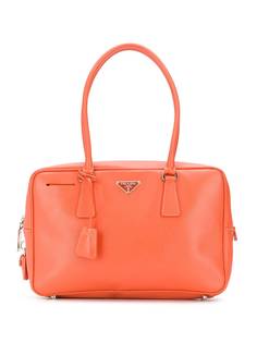 Prada Pre-Owned сумка на плечо с металлическим логотипом