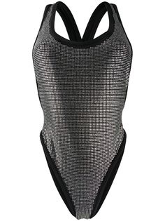 Philipp Plein купальник с кристаллами