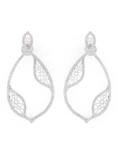 Joëlle Jewellery серьги-подвески с бриллиантами