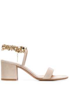 Gianvito Rossi босоножки Tebe на блочном каблуке