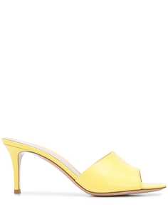 Gianvito Rossi мюли на каблуке с открытым носком