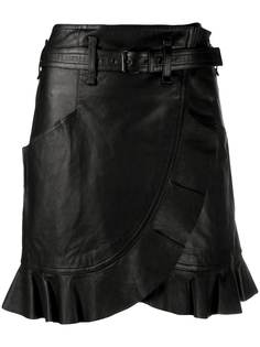 Isabel Marant Étoile юбка Qing с запахом