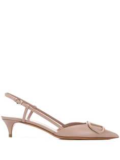 Valentino туфли Valentino Garavani 40 с логотипом VLogo
