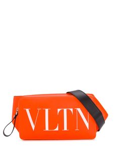 Valentino поясная сумка Valentino Garavani с логотипом VLTN