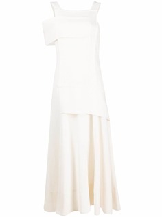 3.1 Phillip Lim длинное платье асимметричного кроя