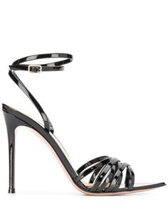 Gianvito Rossi лакированные босоножки на высоком каблуке