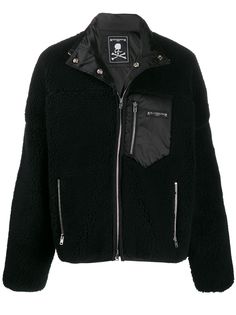 Mastermind Japan zipped fleece jacket