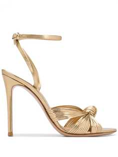 Gianvito Rossi босоножки с перекрученной деталью