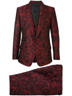 Dolce & Gabbana жаккардовый костюм-тройка