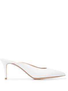 Gianvito Rossi мюли на каблуке с заостренным носком