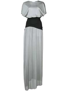 Paco Rabanne платье с длинными рукавами