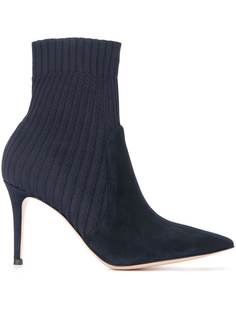 Gianvito Rossi rib knit sock boots