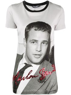Dolce & Gabbana футболка Marlon Brando