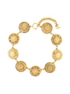 Chanel Pre-Owned колье 1980s Vintage Chanel с логотипом