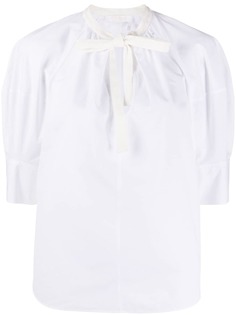 Chloé блузка с пышными рукавами