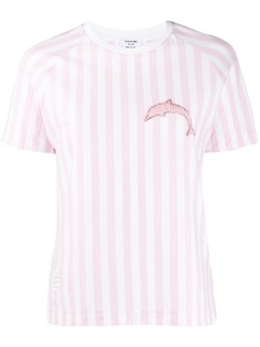 Thom Browne футболка с вышивкой