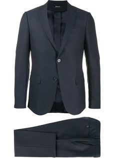 Ermenegildo Zegna костюм с заостренными лацканами