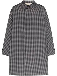 Raf Simons пальто в клетку