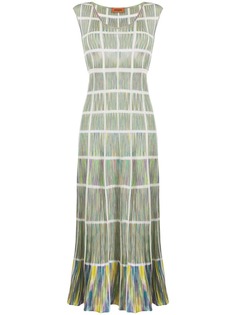 Missoni платье макси в клетку