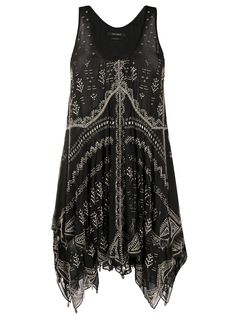 Isabel Marant платье мини с бусинами