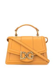 Dolce & Gabbana сумка-тоут с металлическим логотипом