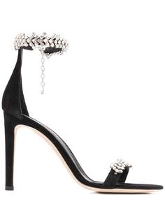 Giuseppe Zanotti босоножки Raissa с кристаллами